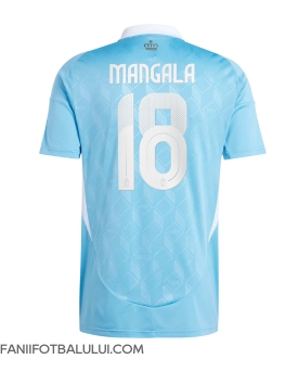 Belgia Orel Mangala #18 Tricou Fotbal Replică European 2024 Barbati Deplasare
